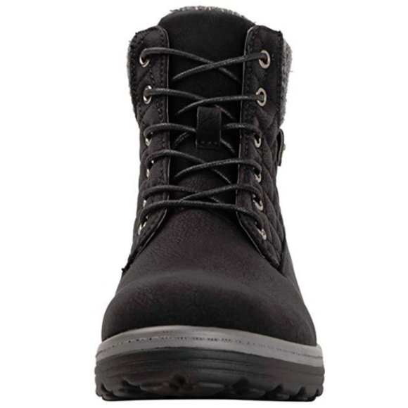 Womens "Mariah" Black Winter Boots - Picture 4 of 7